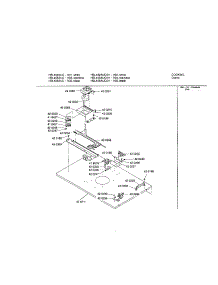 Upper Internal Panel parts for Bosch Electric Wall Oven HBL456AUC from AppliancePartsPros.com