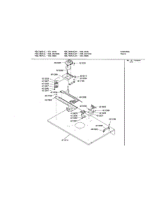 Internal Top Panel parts for Bosch Electric Wall Oven HBL742AUC from AppliancePartsPros.com