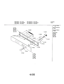 Fascia Panel parts for Bosch Electric Wall Oven HBL745AUC from AppliancePartsPros.com