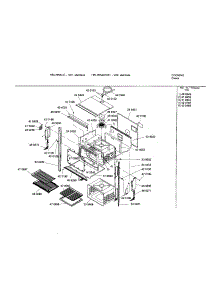 Upper Body parts for Bosch Electric Wall Oven HBL765AUC from AppliancePartsPros.com