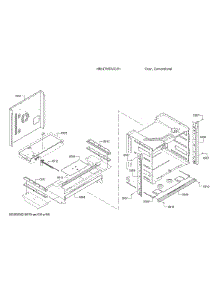 Rear Housing / Side Trim parts for Bosch Electric Wall Oven HBL87M53UC/01 from AppliancePartsPros.com