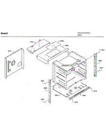 Mntg Parts parts for Bosch Electric Wall Oven HBLP451UC/02 from AppliancePartsPros.com