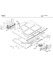 Latch parts for Bosch Electric Wall Oven HBLP651RUC/03 from AppliancePartsPros.com