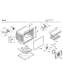 Cavity 2 parts for Bosch Electric Wall Oven HBLP651RUC/03 from AppliancePartsPros.com