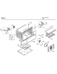 Cavity 2 parts for Bosch Electric Wall Oven HBLP651UC/02 from AppliancePartsPros.com
