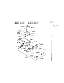 Internal Top Panel parts for Bosch Electric Wall Oven HBN445AUC from AppliancePartsPros.com