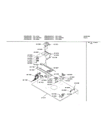 Lower Internal Panel parts for Bosch Electric Wall Oven HBN452AUC from AppliancePartsPros.com