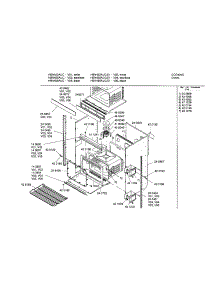 Lower Body parts for Bosch Electric Wall Oven HBN452AUC from AppliancePartsPros.com
