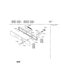 Fascia Panel parts for Bosch Electric Wall Oven HBN742AUC from AppliancePartsPros.com
