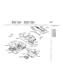 Cavity parts for Bosch Electric Wall Oven HBN745AUC from AppliancePartsPros.com