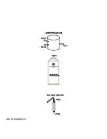 Lokring Connectors parts for Hot Point Chest Freezer HCM9STCWW from AppliancePartsPros.com