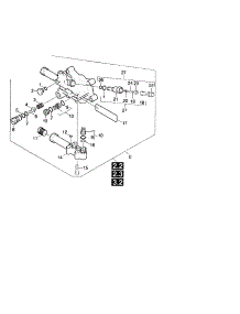 2.1 Cylinder Head  /  Pump Set parts for Karcher Gas Pressure Washer HD2500G from AppliancePartsPros.com