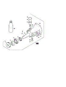 3.2 Gear / Cover / Housing parts for Karcher Gas Pressure Washer HD2500G from AppliancePartsPros.com