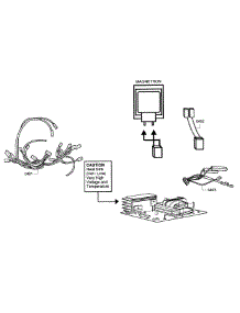 Wiring parts for Siemens Countertop Microwave HF35M630/01 from AppliancePartsPros.com