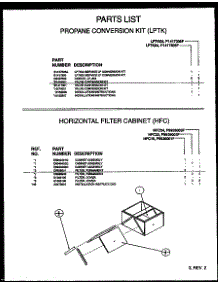 Horizontal Filter Cabinet (Hfc) (Hfc16 / P9926001f) (Hfc20 / P9926002f) (Hfc24 / P9926003f) parts for Amana Furnace HFC20/P9926002F from AppliancePartsPros.com
