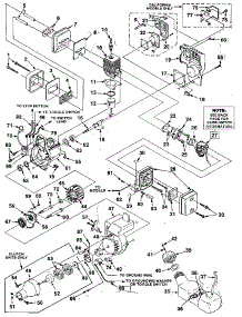 Replacement Parts parts for Homelite Gas Line Trimmer HGT17 from AppliancePartsPros.com