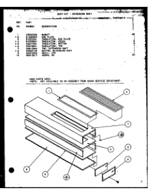 Duct Kit - Extension Duct (D6830201 / P6830201r) parts for Amana Heating Cooling Combined Unit HK350B/P9846606R from AppliancePartsPros.com
