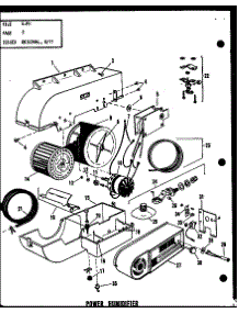 Power Humidifier (Hl68q / P96159-1F) parts for Amana Humidifier HL-15/P96164-1F from AppliancePartsPros.com
