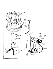 Magneto parts for Tecumseh Lawn & Garden Engine HM80-155135C from AppliancePartsPros.com