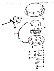 Rewind Starter No. 590479 parts for Tecumseh Lawn & Garden Engine HM80-155140D from AppliancePartsPros.com