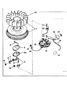 Magneto No. 610982 parts for Tecumseh Lawn & Garden Engine HM80-155141D from AppliancePartsPros.com