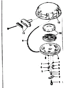 Rewind Starter No. 590479 parts for Tecumseh Lawn & Garden Engine HM80-155162E from AppliancePartsPros.com
