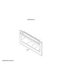 Door parts for Bosch Built-In Microwave HMB50152UC/05 from AppliancePartsPros.com