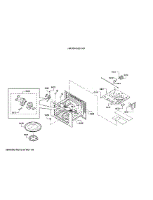 Service Kit / Turntable parts for Bosch Built-In Microwave HMB50152UC/05 from AppliancePartsPros.com