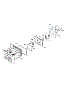 Fan Motor / Thermistor parts for Bosch Built-In Microwave HMCP0252UC/01 from AppliancePartsPros.com