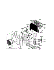 Outdoor Unit parts for Icp Room Air Conditioner HMH012KD1 from AppliancePartsPros.com