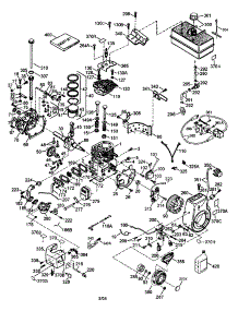 Engine parts for Tecumseh Lawn & Garden Engine HMSK105-159913C from AppliancePartsPros.com