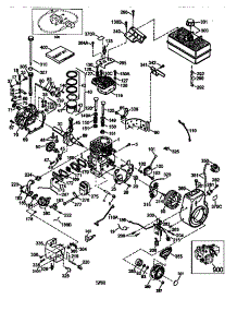 Craftsman 4-Cycle Engine Mod. 143.991101 parts for Tecumseh Lawn & Garden Engine HMSK110-159951A from AppliancePartsPros.com