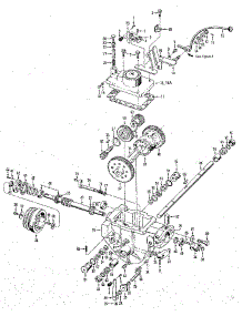 Power Unit Transmission Assemblies (Figure 5) parts for Troy-Bilt Rear-Tine Tiller HORSE SERIAL 916107 AND UP from AppliancePartsPros.com