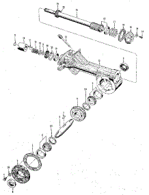 Tiller Attachment Transmission Assemblies (Figure 6) parts for Troy-Bilt Rear-Tine Tiller HORSE SERIAL 916107 AND UP from AppliancePartsPros.com
