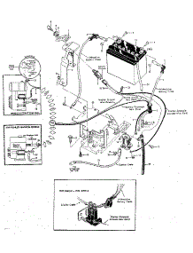 Electric Start System - 7Hp & 8Hp Tillers (Figure 9) parts for Troy-Bilt Rear-Tine Tiller HORSE SERIAL 916107 AND UP from AppliancePartsPros.com