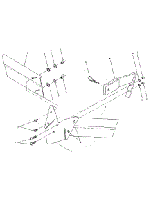 Hiller / Furrower Attachment (Figure 13) parts for Troy-Bilt Rear-Tine Tiller HORSE SERIAL 916107 AND UP from AppliancePartsPros.com