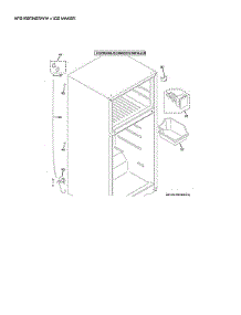 Ice Maker parts for Hot Point Top-Mount Refrigerator HPS16BTNERWW from AppliancePartsPros.com