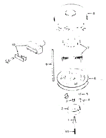 Rewind Starter No. 590420 parts for Tecumseh Lawn & Garden Engine HS40-55459D from AppliancePartsPros.com