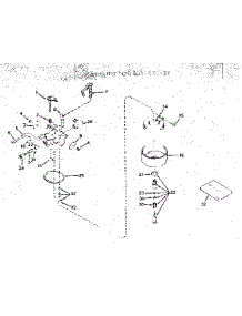 Carburetor No. 631701 parts for Tecumseh Lawn & Garden Engine HS50-67106A from AppliancePartsPros.com