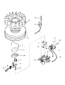 Magneto No. 610942A parts for Tecumseh Lawn & Garden Engine HS50-67119B from AppliancePartsPros.com