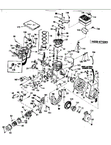 Replacement Parts parts for Tecumseh Lawn & Garden Engine HS50-67124D from AppliancePartsPros.com