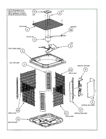 Outer Asy parts for Icp Central Air Conditioner HSA624GKA100 from AppliancePartsPros.com