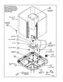 Inner Asy parts for Icp Central Air Conditioner HSA624GKA100 from AppliancePartsPros.com