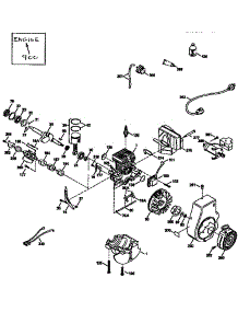 Engine 71-143 Hsk850-8303B parts for Tecumseh Lawn & Garden Engine HSK850-8303B from AppliancePartsPros.com