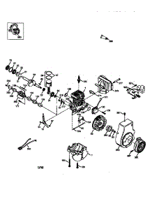 Engine parts for Tecumseh Lawn & Garden Engine HSK850-8329C from AppliancePartsPros.com