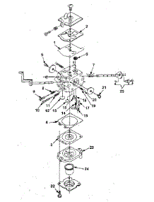 Walbro Wt-117 00962 (Walbro Wt-117) parts for Homelite Hedge Trimmer HT-17 from AppliancePartsPros.com