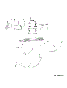 Machine Compartment parts for Hot Point Upright Freezer HUF13LTRBWW from AppliancePartsPros.com