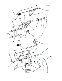 48" Deck Lift Handle parts for Snapper Rear-Engine Riding Mower HZS14331BVE from AppliancePartsPros.com