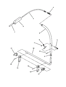 Brake / Clutch Lever parts for Snapper Rear-Engine Riding Mower HZS14381BVE from AppliancePartsPros.com
