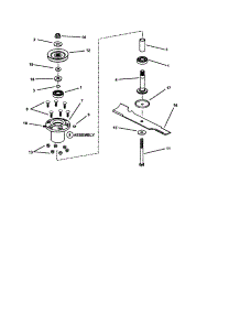 48" Spindle parts for Snapper Rear-Engine Riding Mower HZS15421KVE from AppliancePartsPros.com